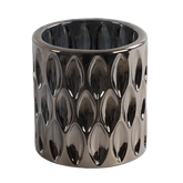 Fyrfadsstage med ovale detaljer 10x9